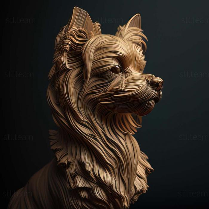 3D model Russian salon dog (STL)